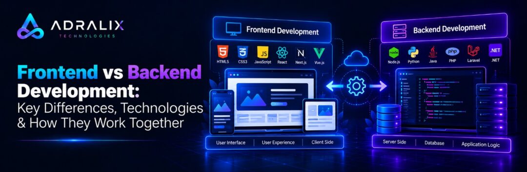 Frontend vs Backend Development